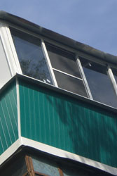  балконы из алюминиевого профиля орел